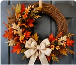 Dollar Tree Fall Wreath